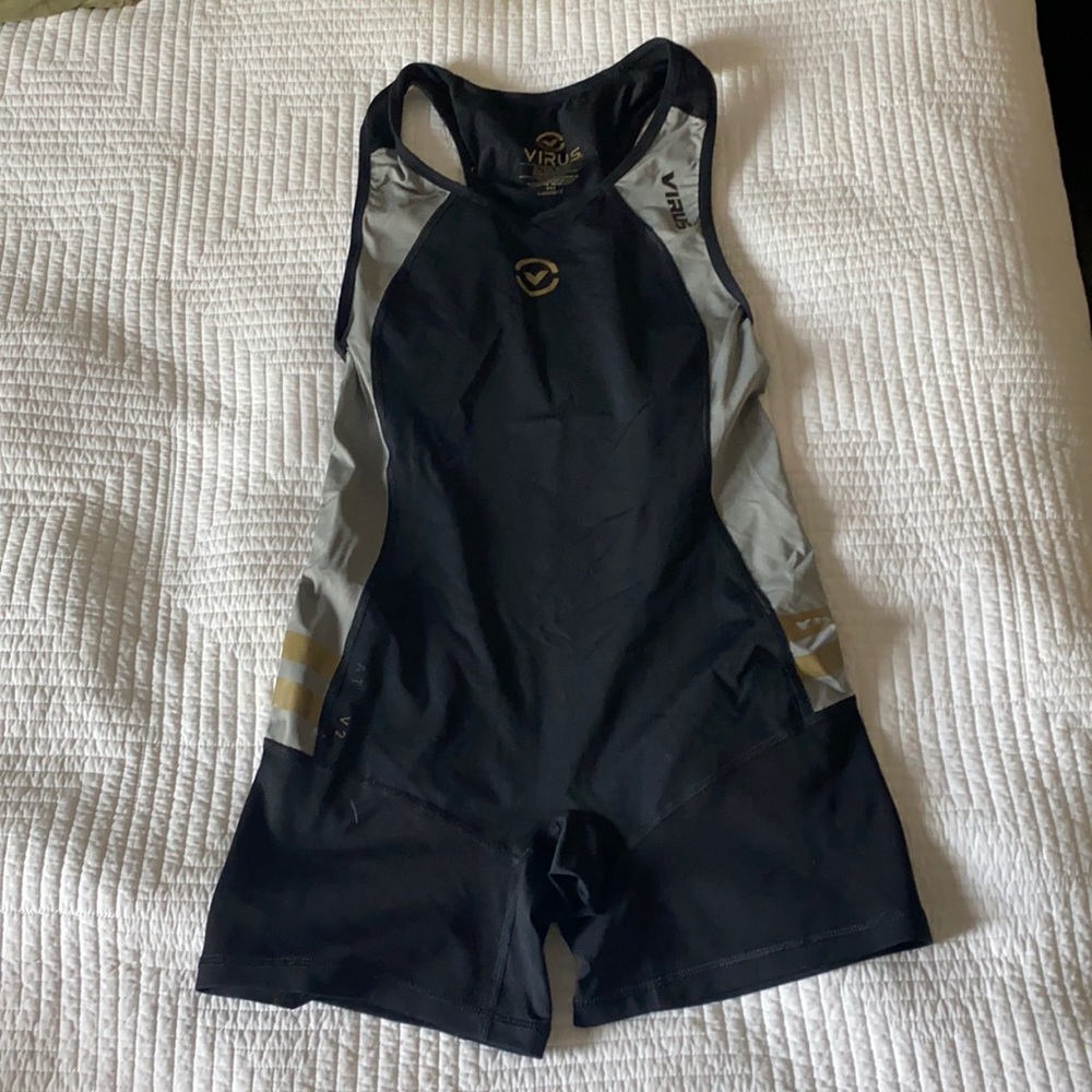 Virus Intl weightlifting singlet